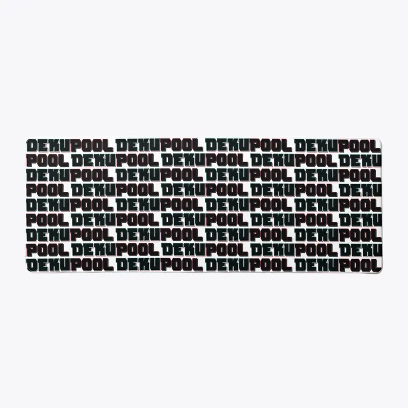 Checkered DekuPool Desk Mat